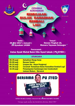 Sambutan Ihya Ramadhan 
